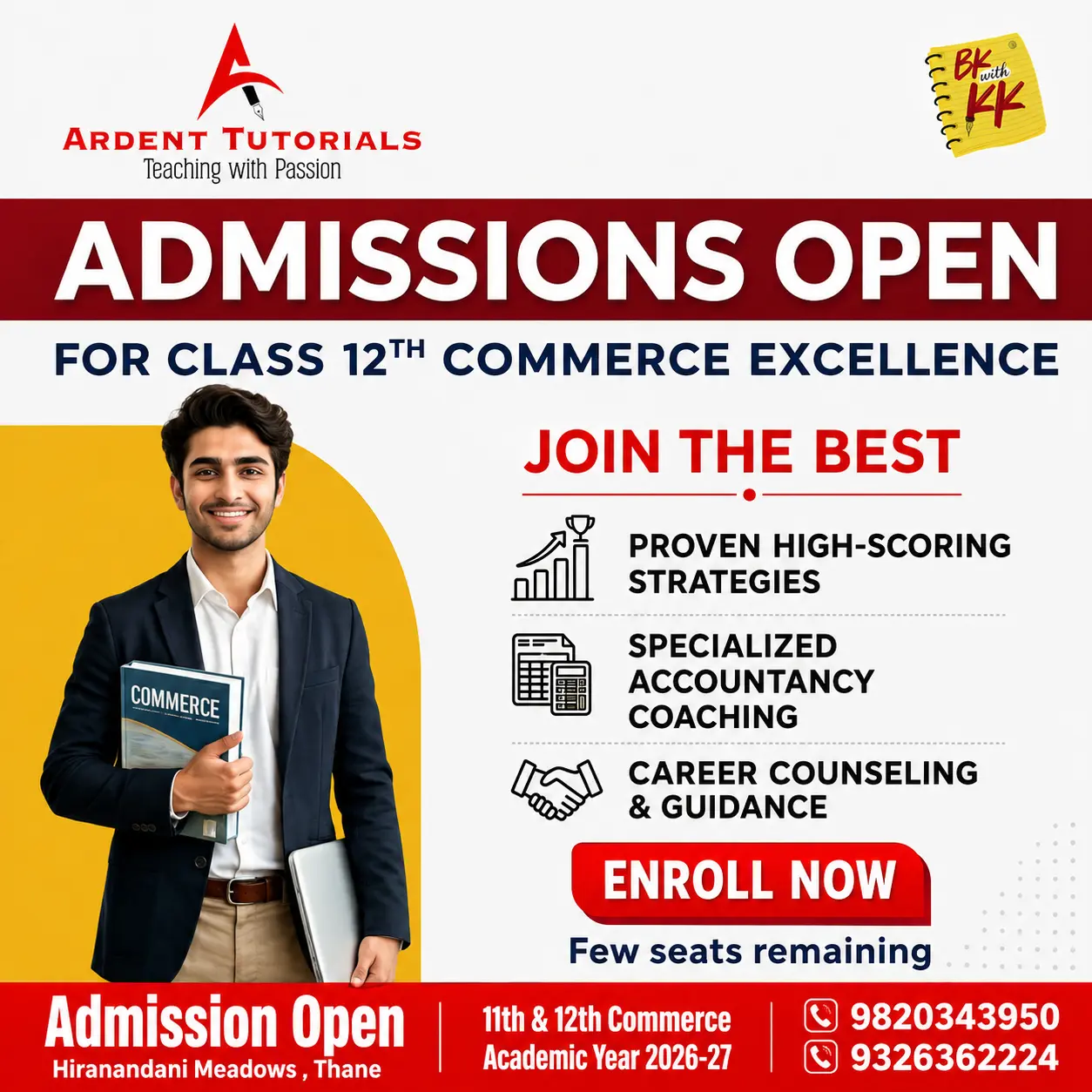 12 commerce Admission open